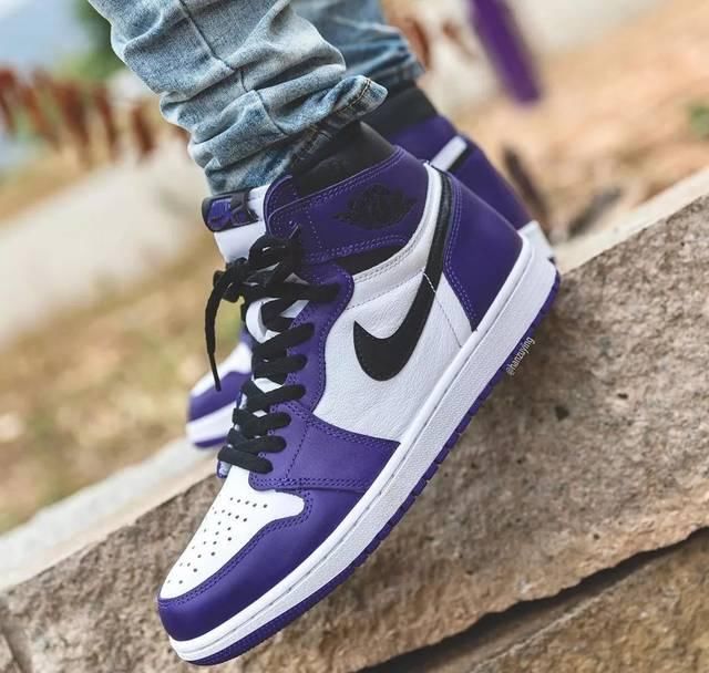  『上架』Snkrs正式上架＂AJ1紫脚趾＂！锁定将限量发售，随时突袭？