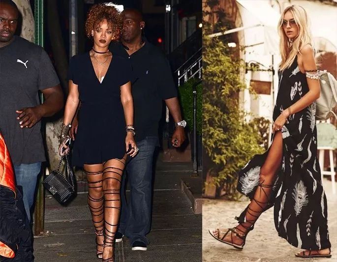 倪妮穿热巴同款绑带鞋，腿却输了?3条穿鞋准则，让你显高显瘦腿长