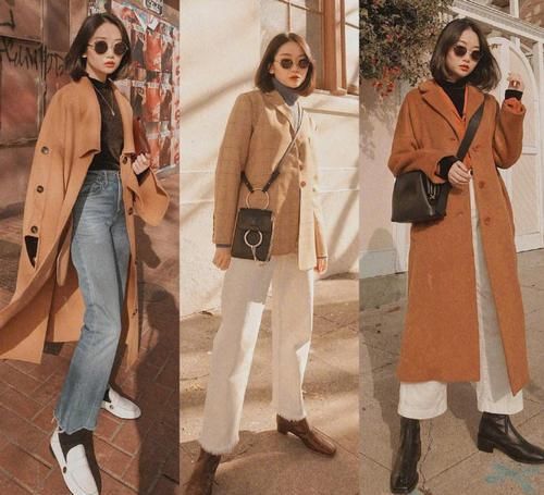 『高领毛线衣』小个子的穿搭指南,提高了腰线配对了颜色,你就是下一个时尚达人