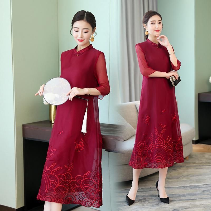 惊艳了世界的‘中国风茶服’，比旗袍雅致，美轮美奂，上身超漂亮