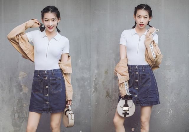 温雅穿连体阔腿裤，瞬间气场直飚2米，没168身高就别尝试了!