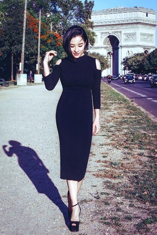 刘璇穿西装下半身不忍直视，但换上裙子，美到你不敢认!