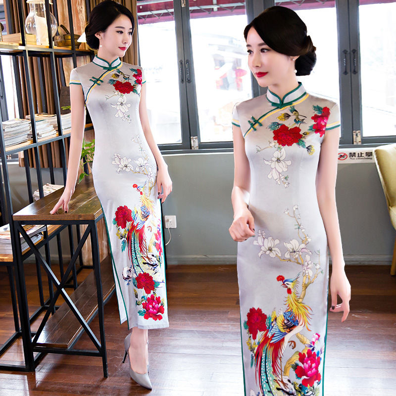 真美!老婆第一次穿旗袍，一颦一笑宛若仙子，东方女人就该这样穿