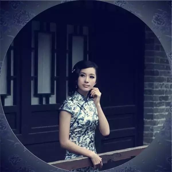 青花旗袍,极致的中国诱惑