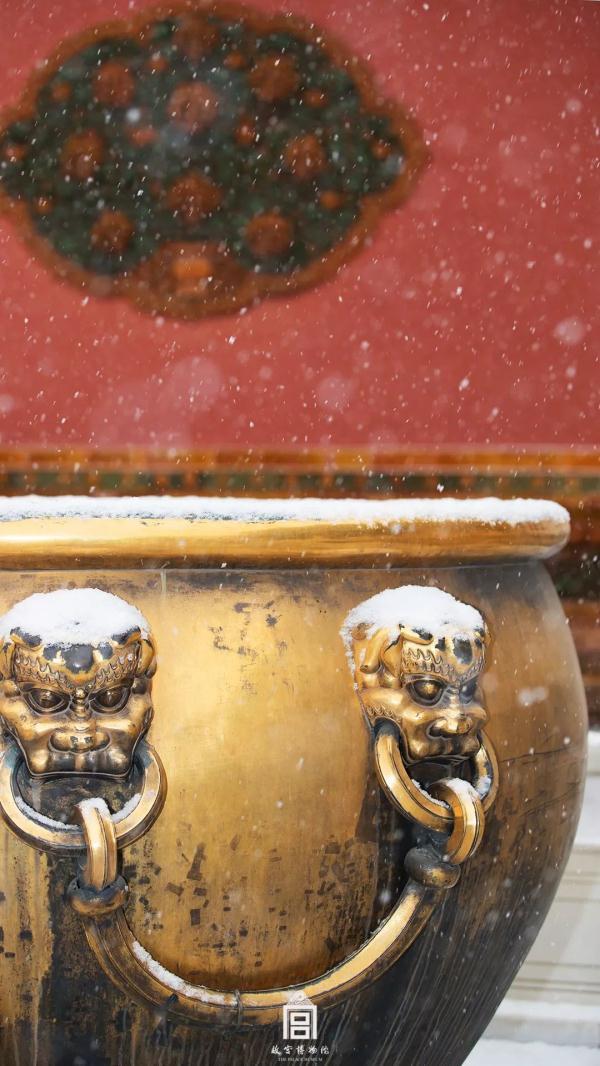 这就是雪中的故宫！