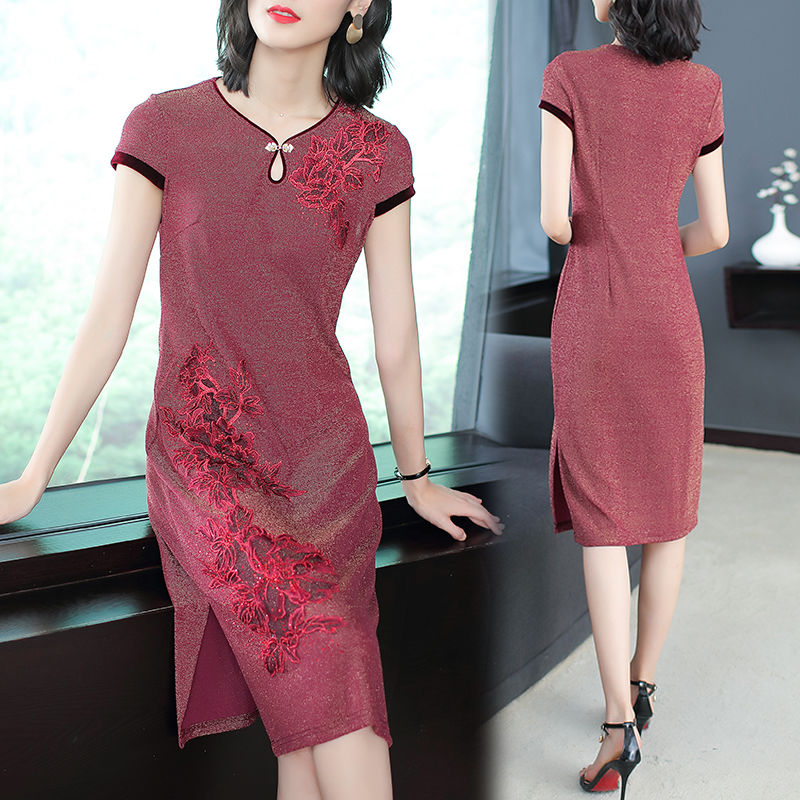 有一种高贵叫旗袍，有一种高雅叫改良旗袍，适合37-53岁女人