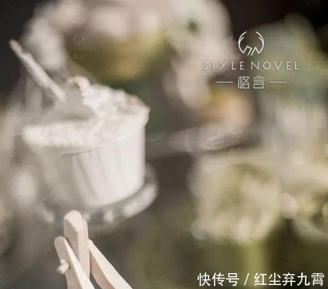  #花园#这场婚礼像极了花园中的清新邂逅