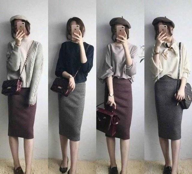  『女生』初春温柔气质穿搭，小个子女生穿显高又显瘦，秒变女神范十足