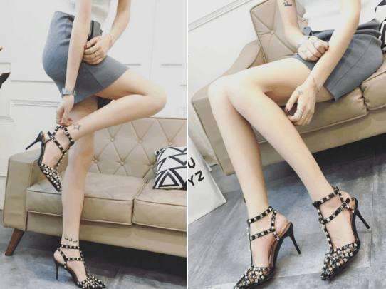 有一种鞋子, 叫“女神高跟鞋”, 女人出街必备, 尽显修长的身材!