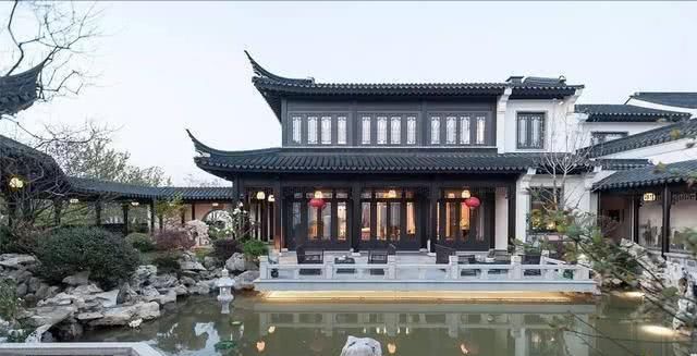  『花园』18个有钱人的院子, 打开豪居新格局, 这才叫中式“花园庭院”