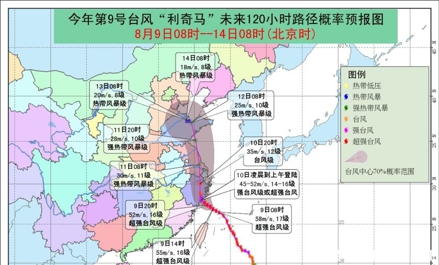 17级！今年最强台风“利奇马”一路横扫，狂风暴雨！广东将变成这