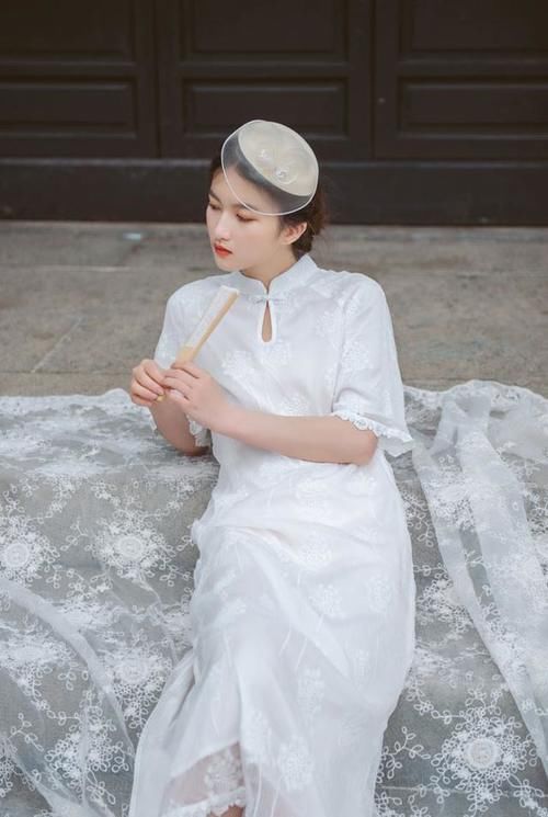  [复古]今年火了一种裙子叫“旗袍裙”，清爽显瘦，美成民国初恋模样！