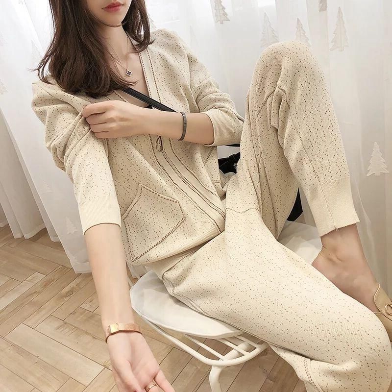 今年的休闲套装又火了!好穿特减龄，特适合30-40岁女人