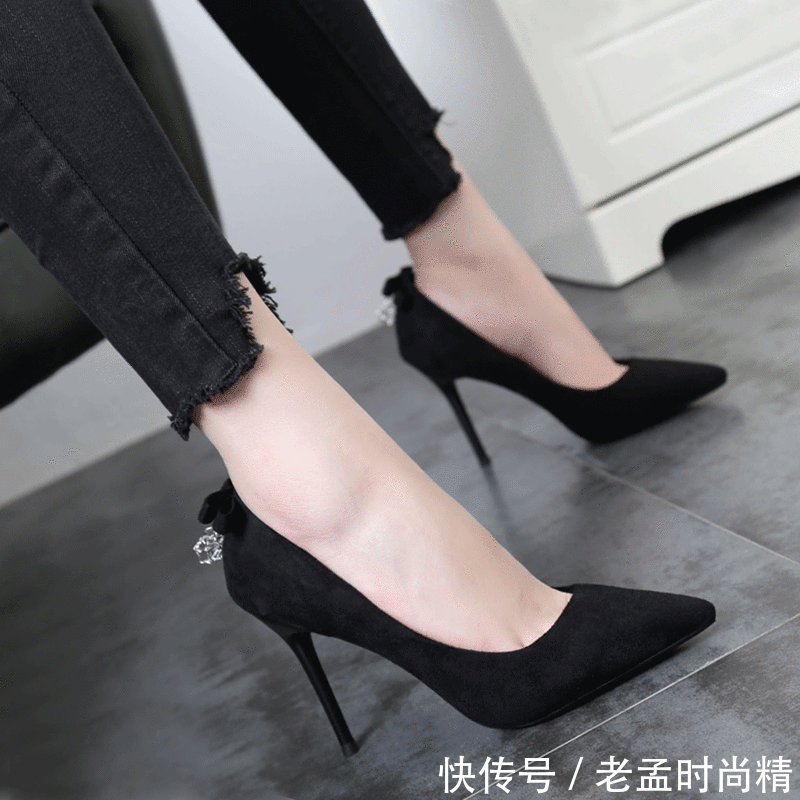  [性感]性感尖头细高跟鞋，魅力女人味十足！