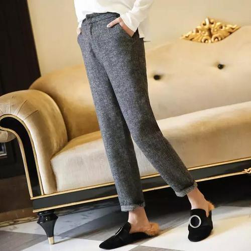 时髦又显瘦的锥形裤，时尚时尚最时尚！