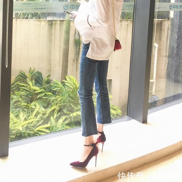细跟高跟鞋，穿出你的淑女气质