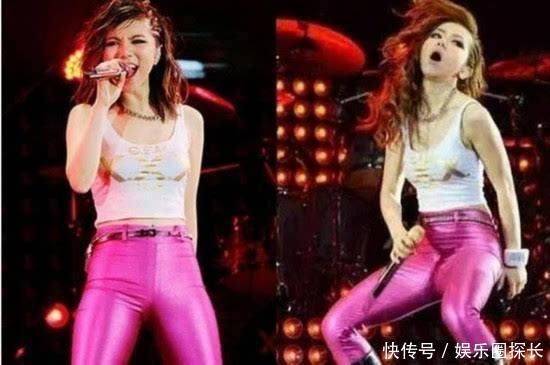 沈月精修图难掩粗腿，看阿娇baby邓紫棋如何用穿搭掩盖身材短板