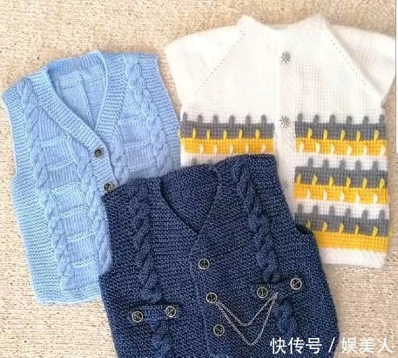 【合适】多款手工编织的儿童毛衣,可爱又帅气,春季穿太合适了