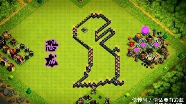  飞龙宝宝：部落冲突：形态各异的“龙”阵型，能加入游戏，又是个新兵种