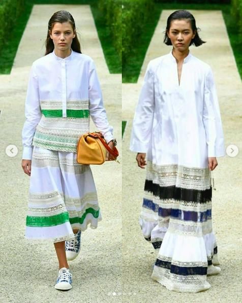 纽约时装周古力娜扎阿汤嫂比邻而座全程无互动，被孤立的中国小花