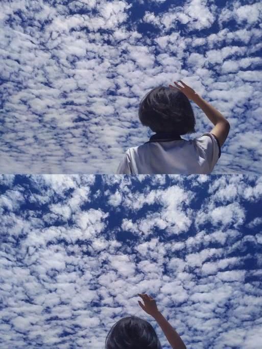 『不想』不想露正脸?那就试试“背影+天空”拍照,分分钟把校花秒成渣!