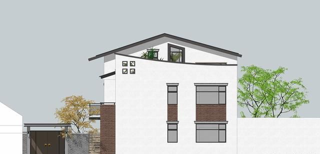 农村盖别墅一定要带平顶，可以晒粮食，这栋造价50万的别墅不错