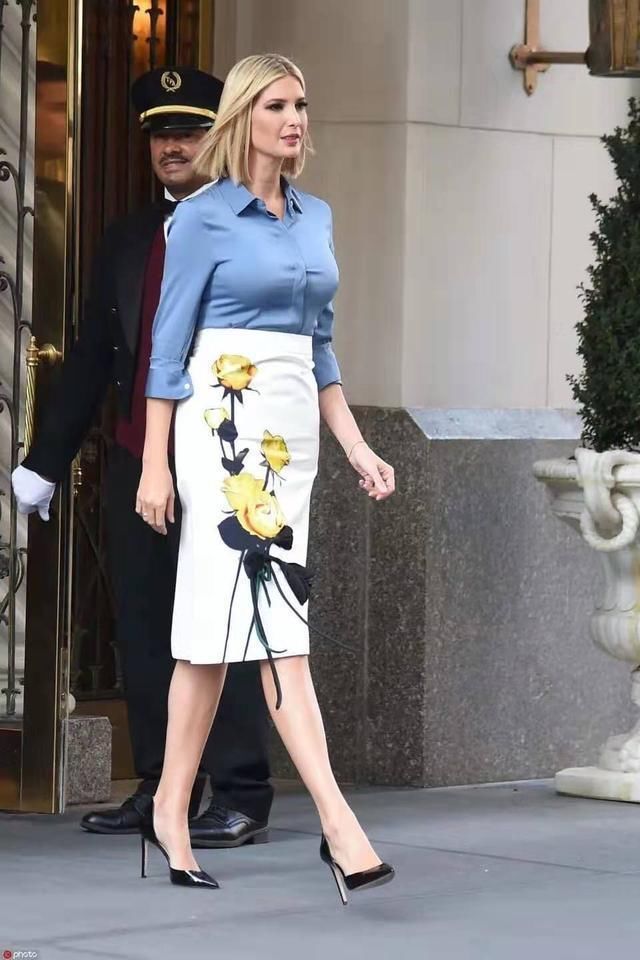 『看起来』伊万卡身材好不是没道理,穿健美裤跟丈夫晨跑,一路打闹像个孩子