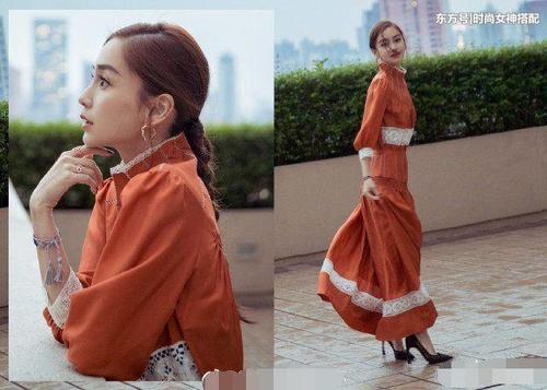 赵丽颖和baby代言迪奥 演绎同一件长裙穿出明星和网红的区别