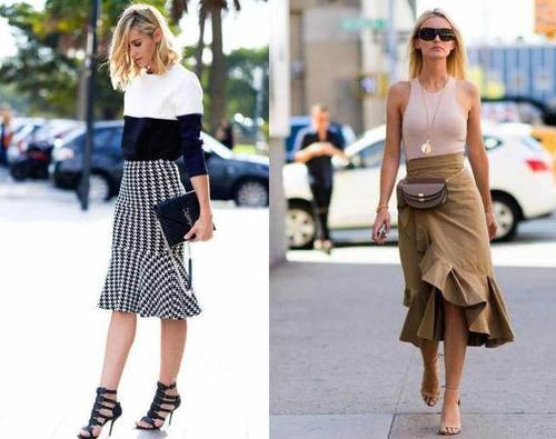 “肉多”屁股大的女人，常穿这三种半身裙，满满都是女人味！