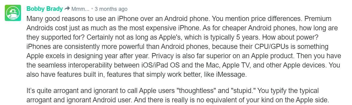 『Android手机』选择Android还是iOS这个旷日持久的争论何时会结束