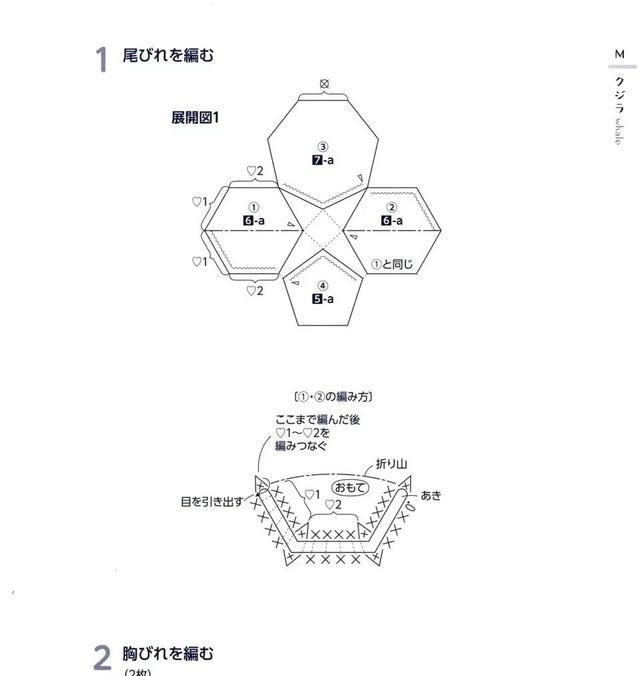 非洲:初学者也可以学习! 毛线编织钩针非洲菊花形鲸(附图)