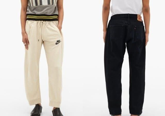  『瘋狂』瘋狂混血儿裤开售！反面Nike、反面Levi's 收购再制开价1.5万余元
