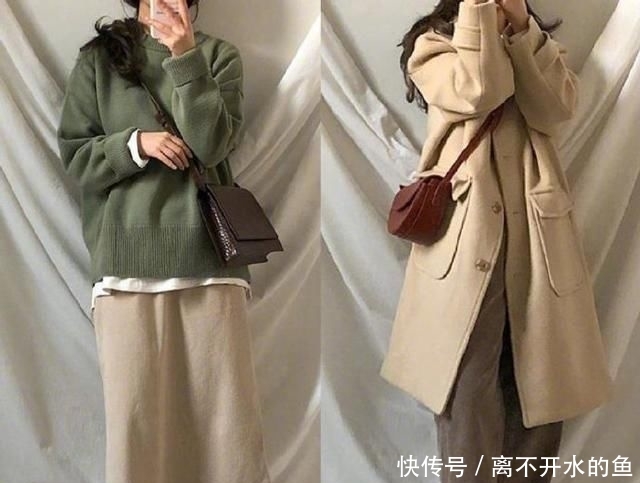  冬季@百看不厌的大地色!高级感冬季穿搭,上班族通勤气质女神必备