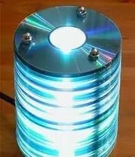  [手工]旧光盘和毛线钩针结合！DIY手工变废为宝，光盘旧物改造教程合集