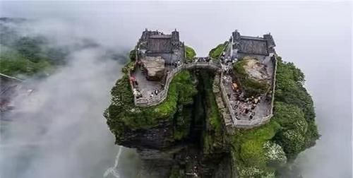 中国最神奇的山顶建筑，始建于500年前，让人叹服