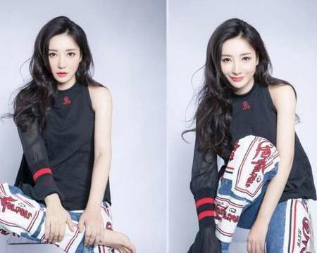 柳岩最新近照，T恤搭破洞裤难掩好身材，藏住事业线却藏不住曲线