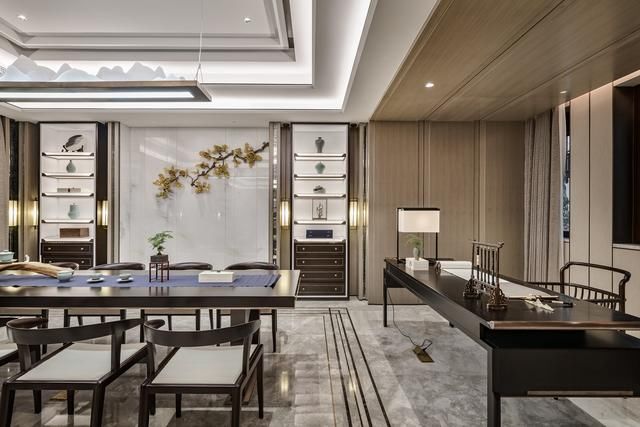 儒雅温润的中式风，美得如诗如画|室内设计