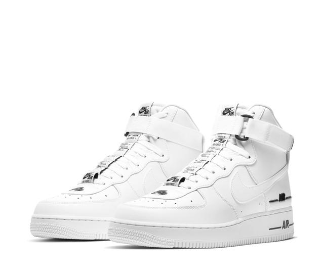  「Force」买不起 OW 联名就选它！解构 Air Force 1 High 官图释出