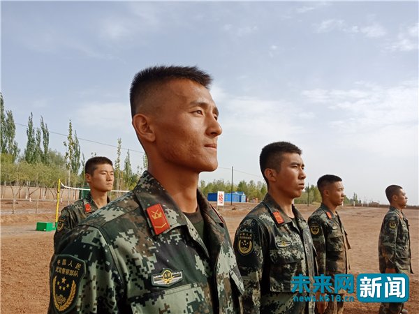 【网络媒体国防行】小车推出来的“十亩江南”:大漠虎兵建绿洲 强