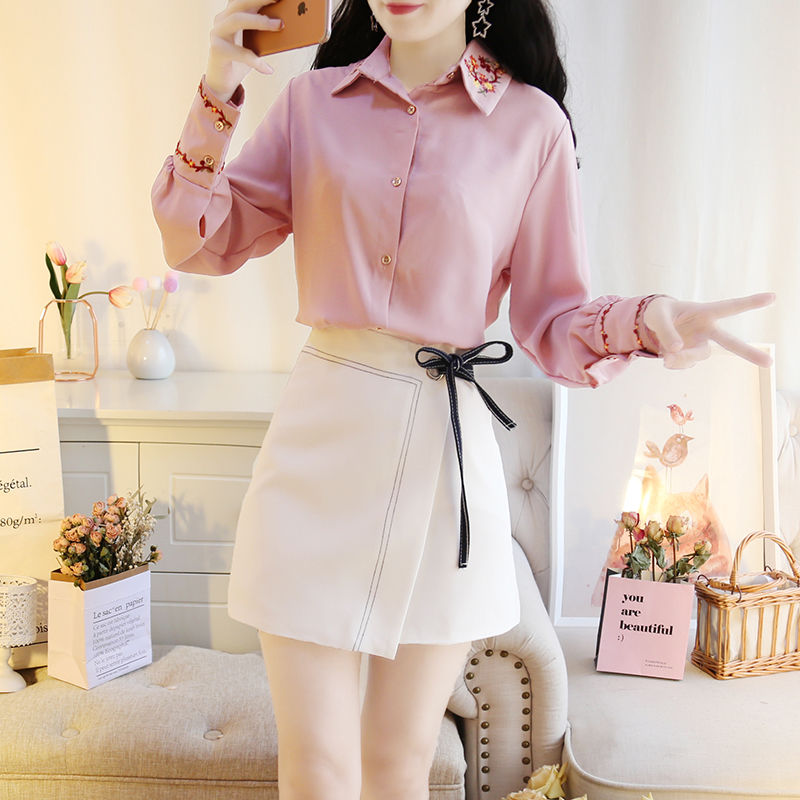 1米5多的姑娘，穿这半身裙套装，简直是超美腻的还贼洋气