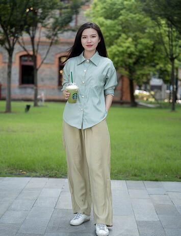  #单品#没有一件绿色的单品，怎么好意思说在过春