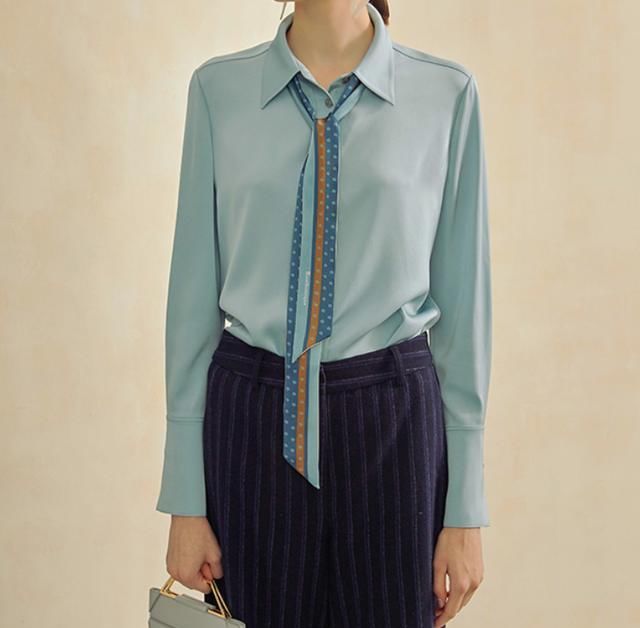  「衬衫」今年春夏好穿的时髦组合 衬衫大裤子百搭不挑人