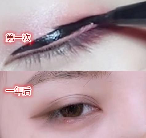 「 双手」差距有多明显？网友：是换了双手吗！，第一次化妆VS一年后化妆