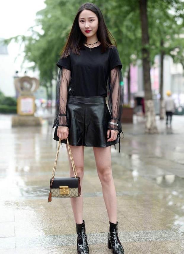 街拍：娶老婆就要娶图3这样的，保守却不失性感！