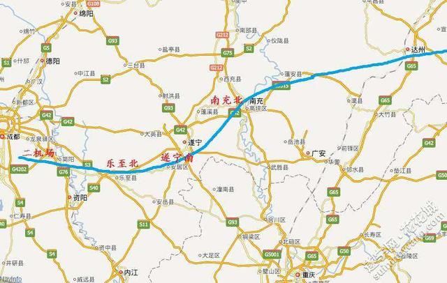 连接西安和重庆的350西渝高铁,为啥四川尤其达