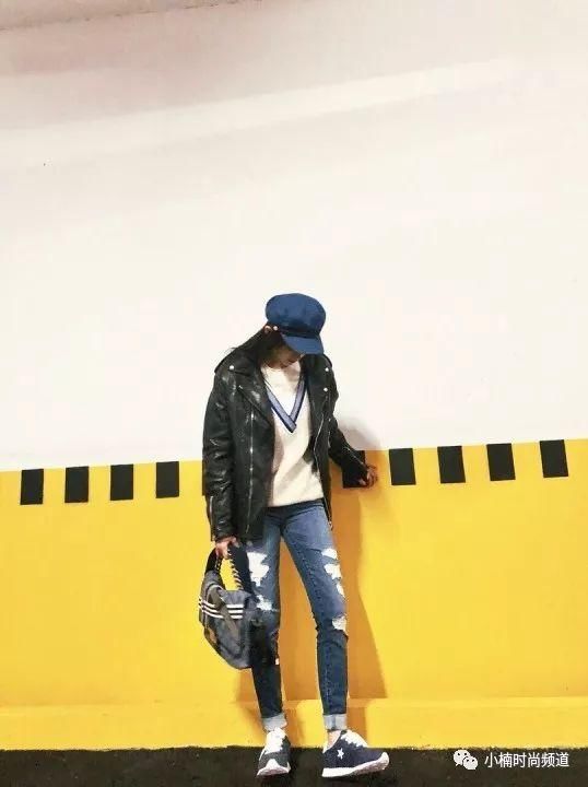 无敌长腿先开外挂！一览隐藏版鞋头欧阳娜娜的球鞋女孩穿搭术！