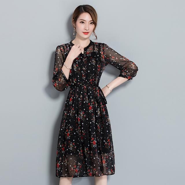 今年刚出炉的雪纺衫真洋气，清新显瘦，时髦减龄一整秋