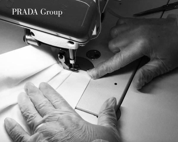 『防护服』普拉达转产医护物资,4月6日前产8万套防护服11万只口罩