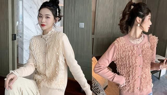  『好看』兼具温柔和干练气场的短款针织开衫：慵懒、舒服、好看“爆”了！