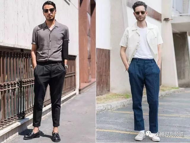 夏季必备运用古巴衬衫的穿搭提案，让你的脖子看起来更修长